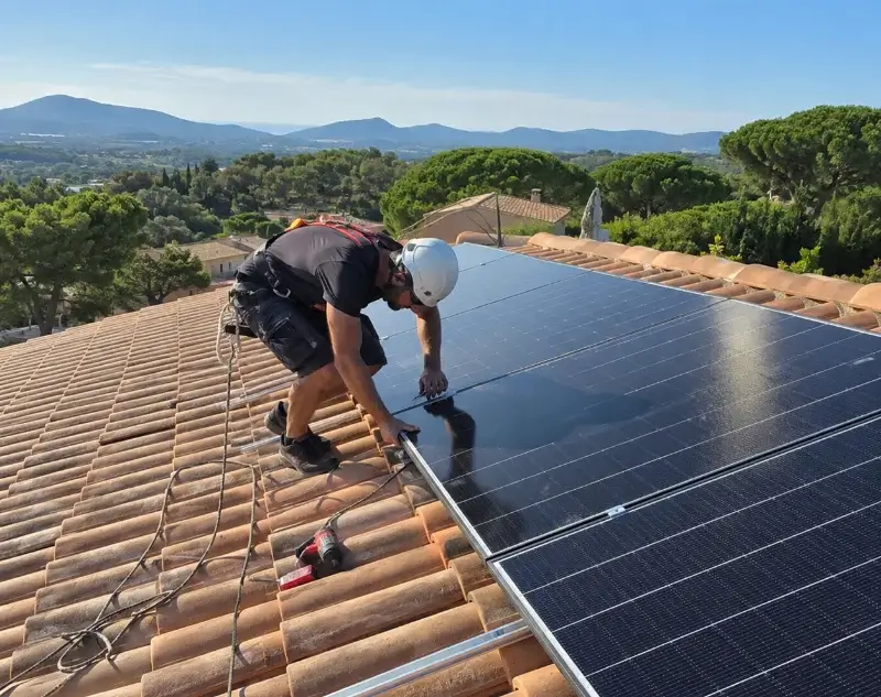 Installateur panneaux solaires Sain-Bel — pose photovoltaïque sur toiture
