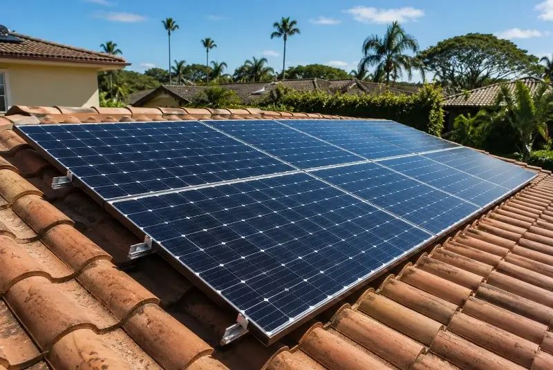 Installation de panneaux solaires à Sain-Bel